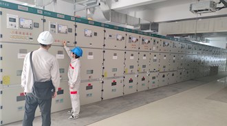 瀘州市垃圾焚燒發電廠擴能工程10KV電源成功接入